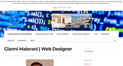Desktop Screenshot of giannimaiorani.com