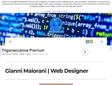 Tablet Screenshot of giannimaiorani.com